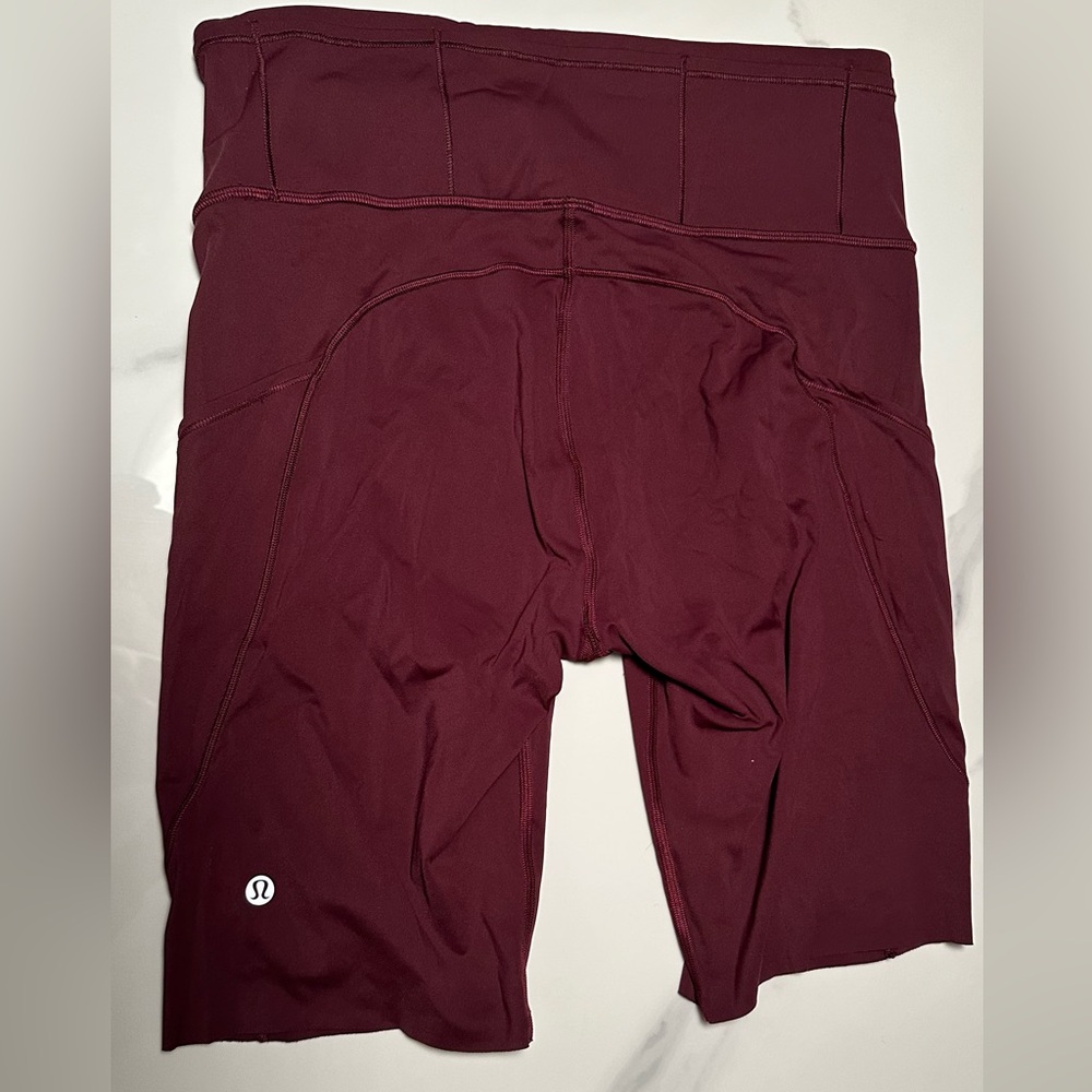 lululemon athletica Deep Red Shorts